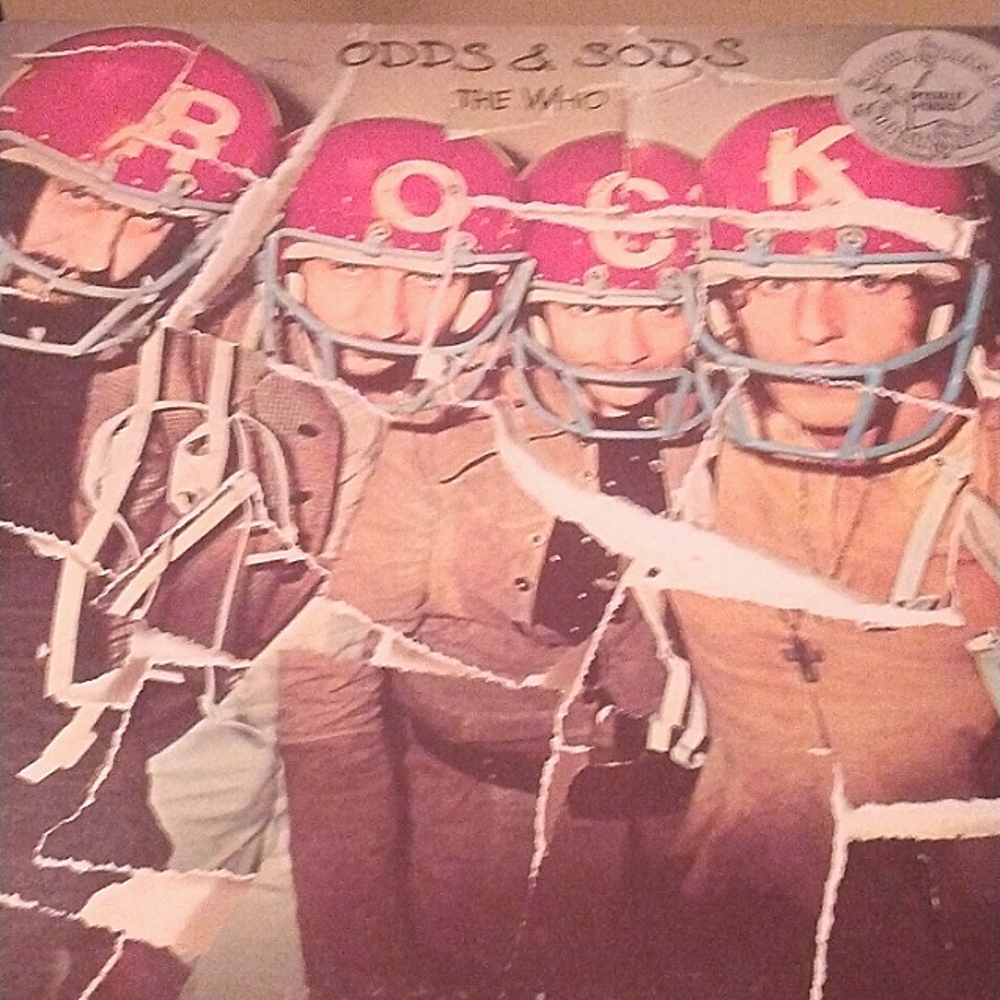 Vintage Record Album: THE  WHO, ODDS & SODS, c1974 Track Records Ltd., MCA
